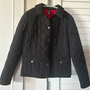 Ralph Lauren Black Quilted Jacket Ladies size M
